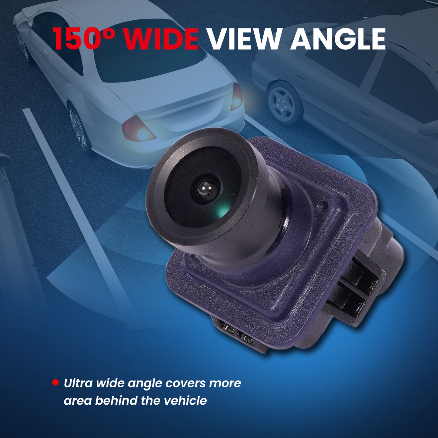 MOCA 590-434 Rear Park Assist Camera Fit for 2015-2020 Ford Mustang 2.3L 5.0L 5.2L & 2008-2013 INFINITI G37 3.7L & 2009-2013 INFINITI FX50 5.0L & 2008-2012 INFINITI EX35 3.5L