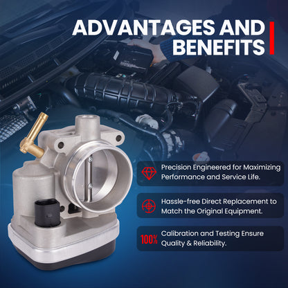 Cuerpo del acelerador MOCA compatible con Mini Cooper S L4 1.6L 2002-2008