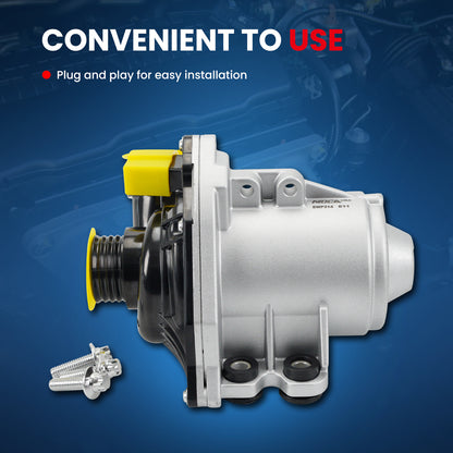 MOCA Electric Engine Water Pump Fit for 2007-2010 BMW X5 3.0L