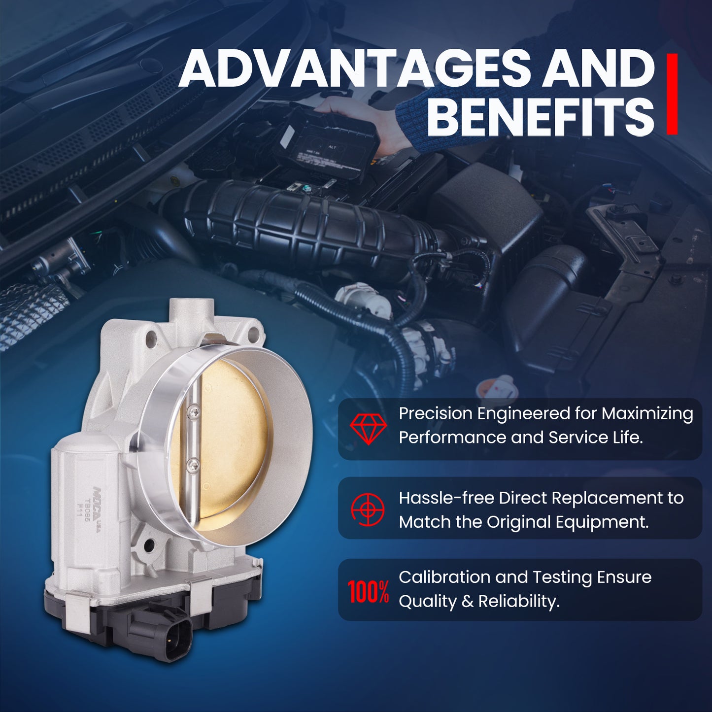 MOCA Fuel Injection Throttle Body - TB085