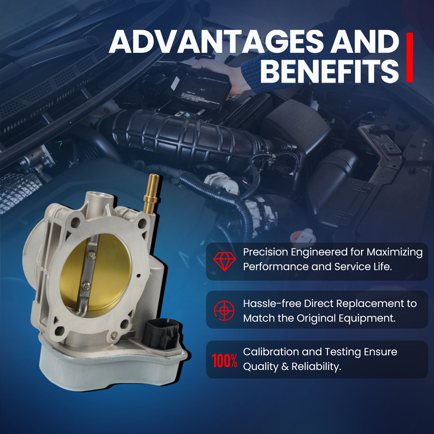 MOCA Fuel Injection Throttle Body - TB013