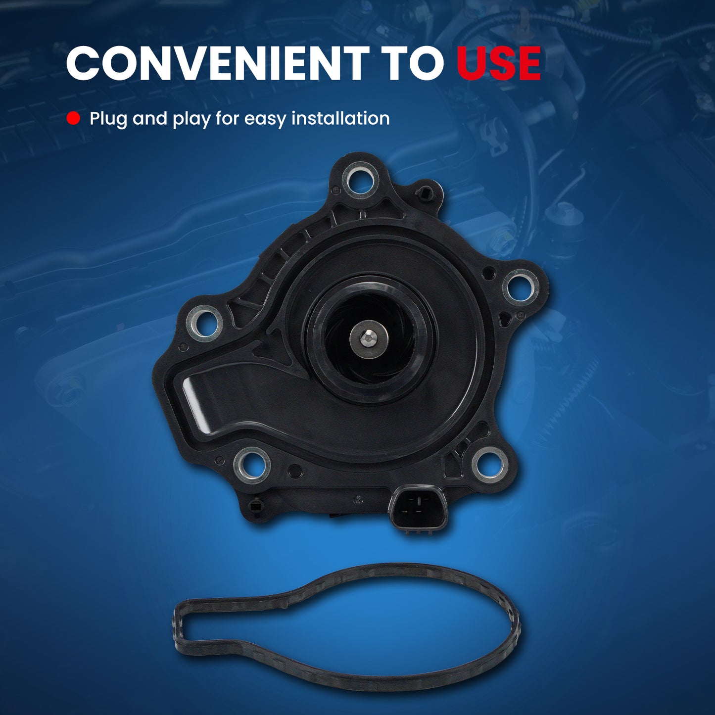 MOCA Electric Engine Water Pump Fit for 2016-2022 Toyota Prius 1.8L & 2017-2022 Toyota Prius Prime 1.8L