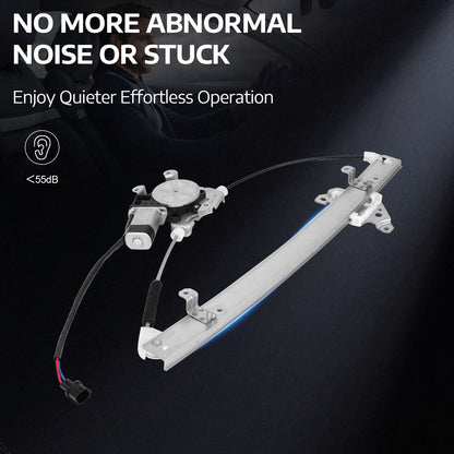 Front Left Power Window Regulator W/ Motor for 05-21 Nissan 09-10 Suzuki 741-348