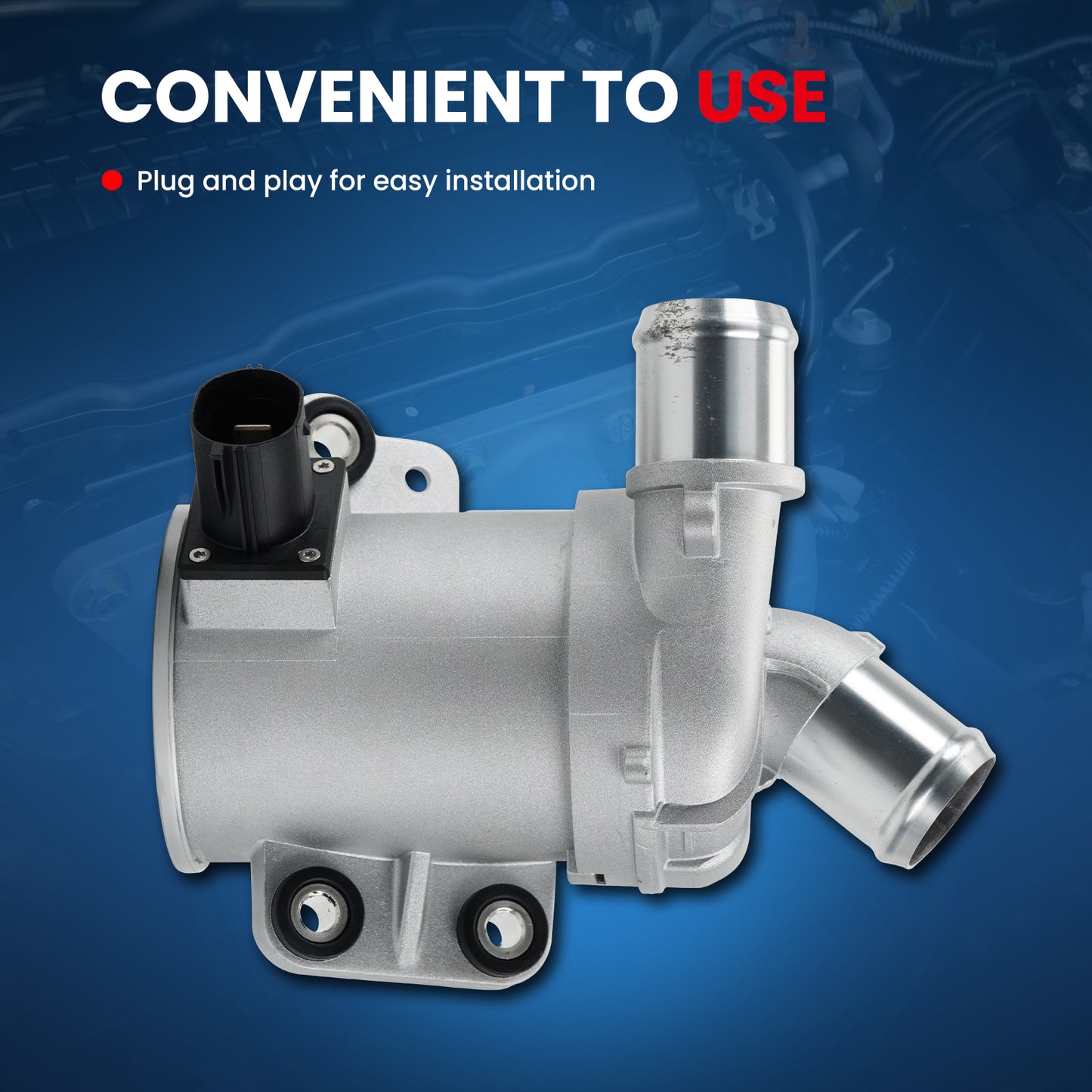 MOCA Electric Engine Water Pump Fit for 2013-2018 Ford C-Max 2.0L & 2014-2020 Ford Fusion 2.0L & 2013-2020 Lincoln MKZ 2.0L