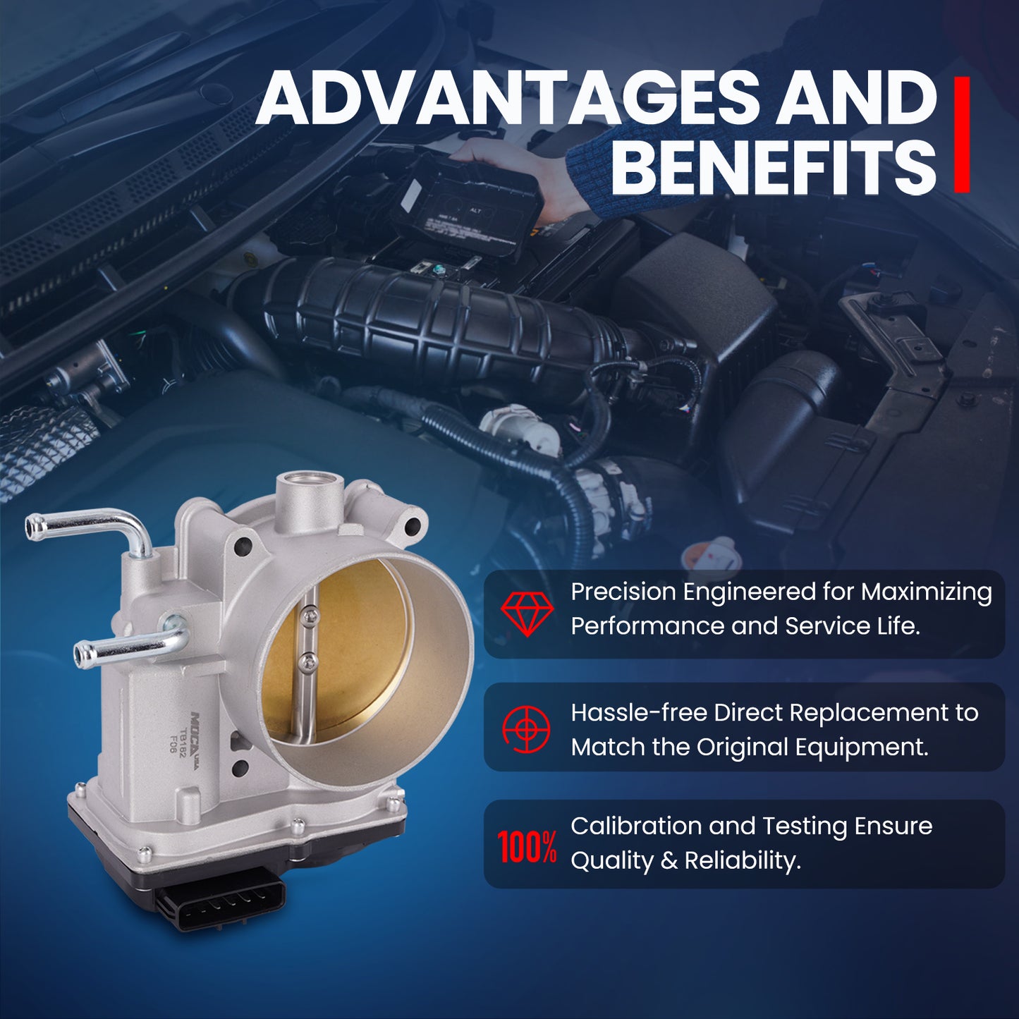 MOCA Fuel Injection Throttle Body - TB182