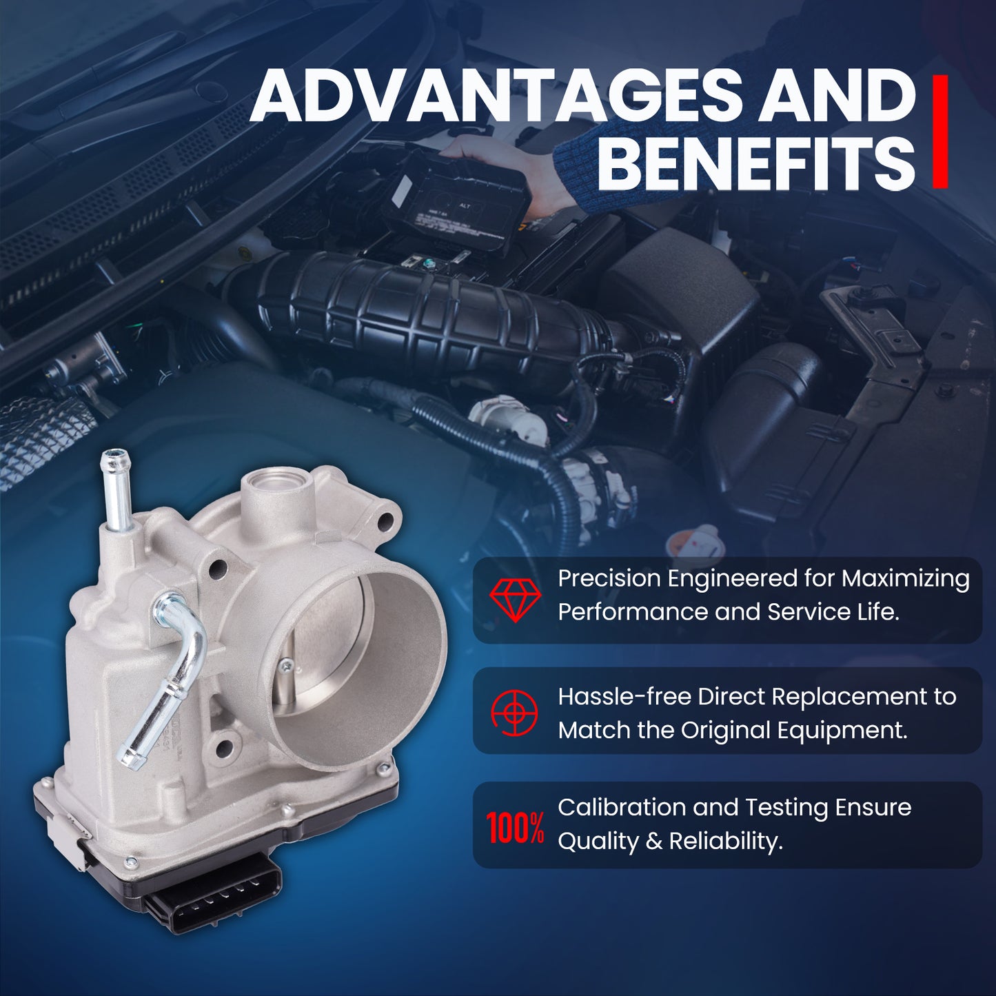 MOCA Fuel Injection Throttle Body - TB431