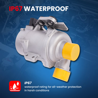 MOCA 115-2300 Electric Engine Water Pump Fit for 2011-2012 BMW X3 3.0L & 2011 BMW 528I 3.0L