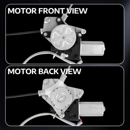 Elevalunas eléctrico delantero derecho MOCA con motor compatible con Honda Pilot 2003-2008