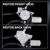 MOCA Front Left Power Window Regulator w/ Motor Fit for 2003-2008 Honda Pilot