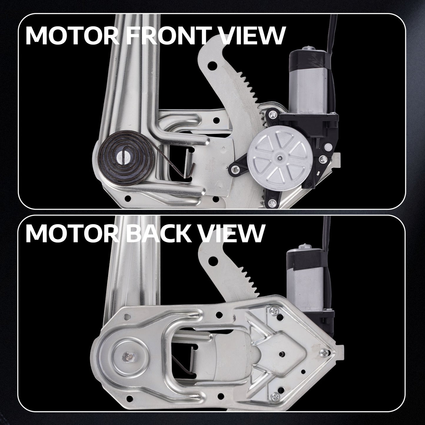 Elevalunas eléctrico delantero izquierdo MOCA con motor compatible con Ford Ranger 1993-2011