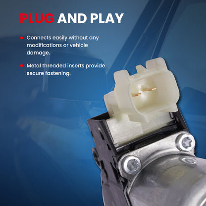 MOCA Power Window Motor without Anti Pinch Fit for 2015-2020 Ford Transit Connect & 2012-2018 Ford Focus