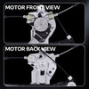 MOCA Front Left Power Window Regulator w/ Motor Fit for 2012-2015 Chevrolet Cruze & 2016 Chevrolet Cruze Limited