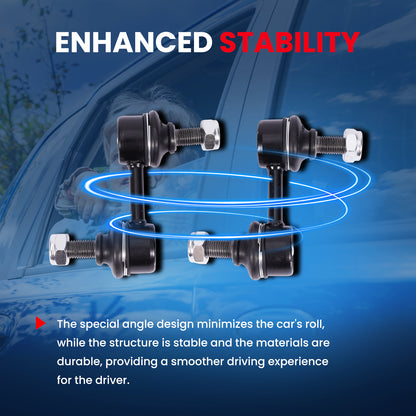 MOCA 2Pcs Front Sway Bar Link Kit Fit for 2003-2013 Subaru Forester 2.5L & 2008-2011 Subaru Impreza 2.0L & 05-09 Subaru Outback 3.0L