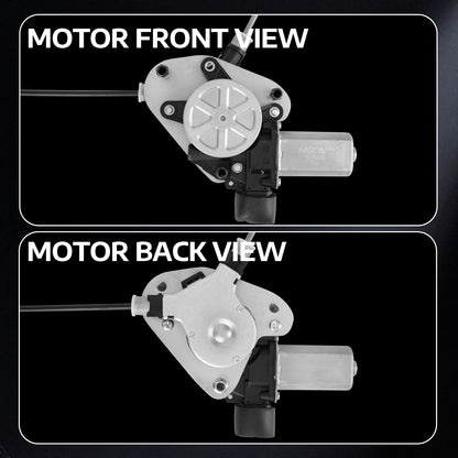 Elevalunas eléctrico delantero izquierdo MOCA con motor compatible con Honda Accord 2003-2007