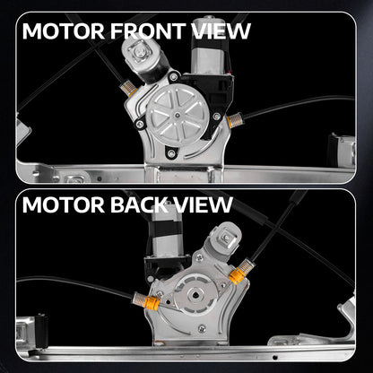 Elevalunas eléctrico delantero derecho MOCA con motor compatible con Ford F-150 2005-2008 y Lincoln Mark LT 2006-2008