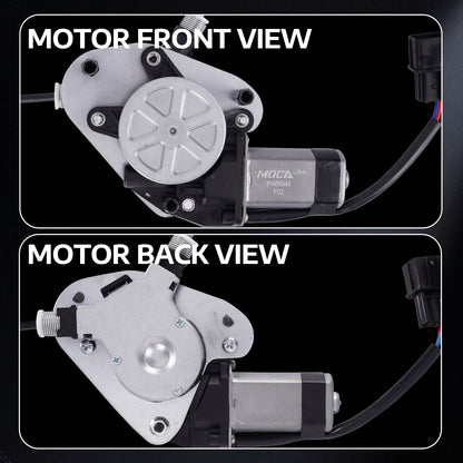 Elevalunas eléctrico trasero izquierdo MOCA con motor compatible con Honda Accord 2003-2007