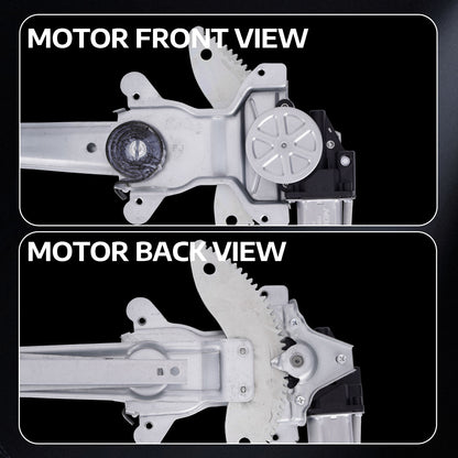 MOCA Front Left Power Window Regulator w/ Motor Fit for 2004-2012 Chevrolet Colorado & 2004-2012 GMC Canyon & 2007-2008 Isuzu i-290 i-370