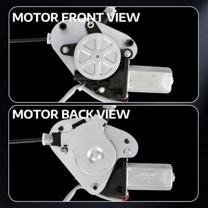 Elevalunas eléctrico delantero derecho MOCA con motor compatible con Jeep Grand Cherokee 2000-2004