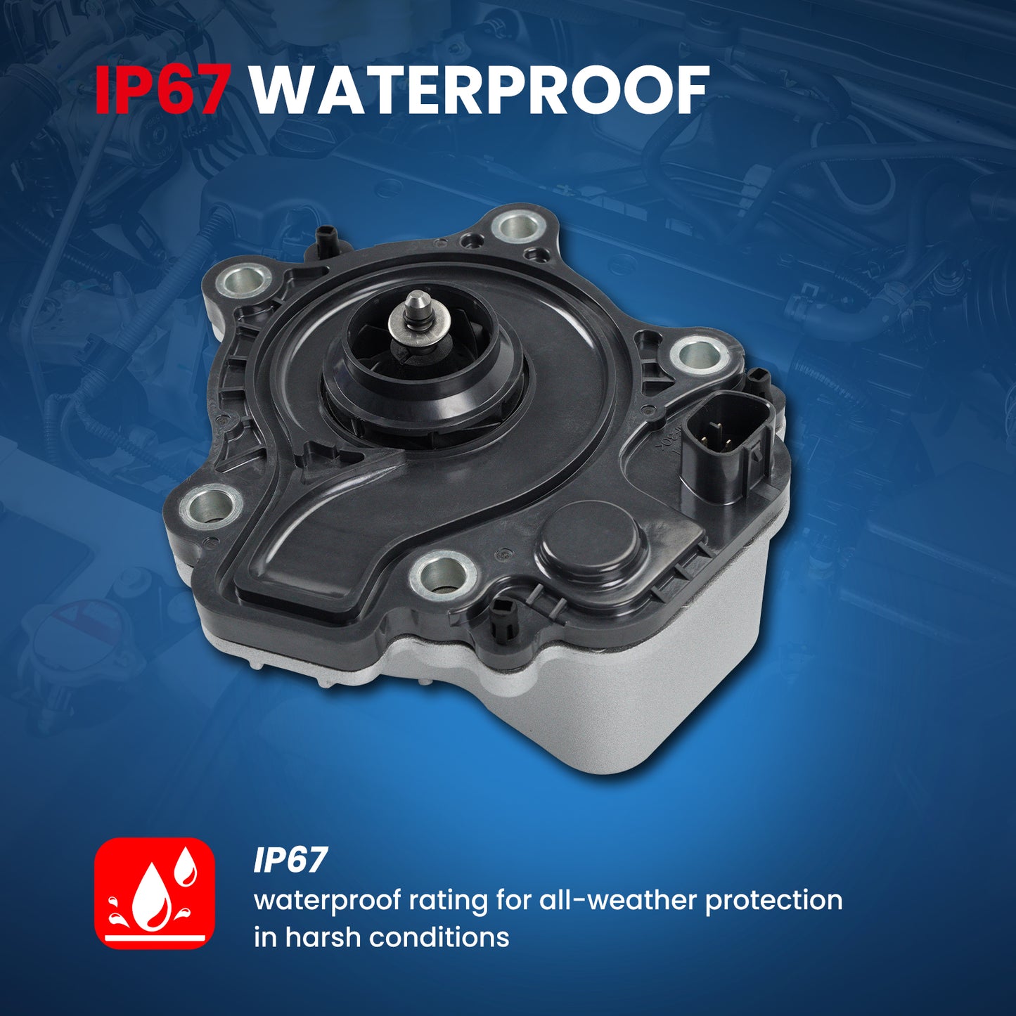 MOCA Electric Engine Water Pump Fit for 2010-2020 Toyota Prius 1.8L & 2012-2018 Toyota Prius V 1.8L & 2017-2020 Toyota Prius Prime 1.8L