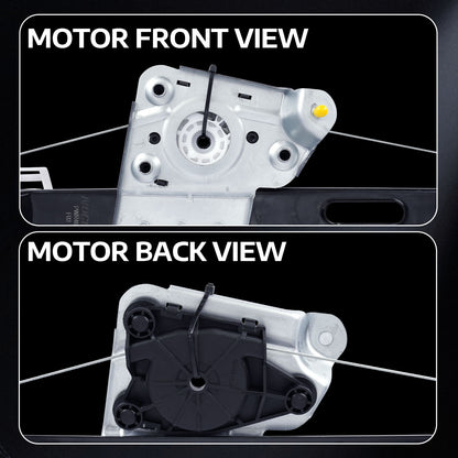 Elevalunas eléctrico trasero derecho MOCA compatible con BMW 323i (2006-2011), BMW 335i (2007-2011) y BMW M3 (2008-2011)