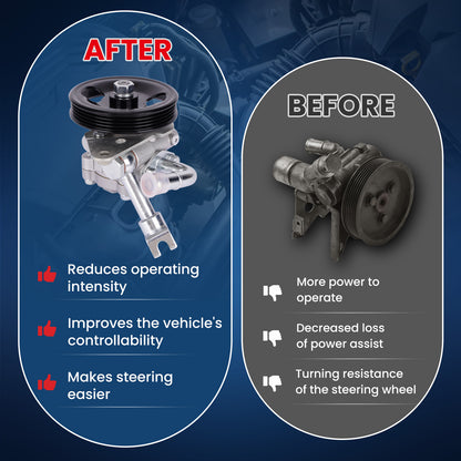 Bomba de dirección asistida MOCA compatible con Nissan Murano 3.5L 2003-2007
