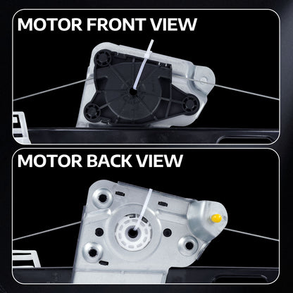 MOCA Rear Left Power Window Regulator Fit for 2006-2011 BMW 323i & 2007-2011 BMW 335i & 2008-2011 BMW M3