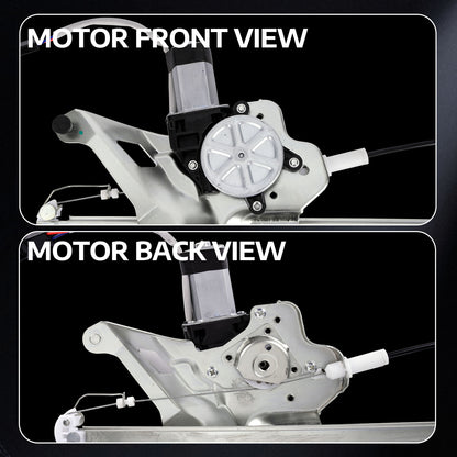 Elevalunas eléctrico delantero derecho MOCA con motor compatible con Buick LeSabre 2000-2005