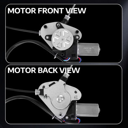 Elevalunas eléctrico delantero izquierdo MOCA con motor compatible con Honda Element 2003-2011