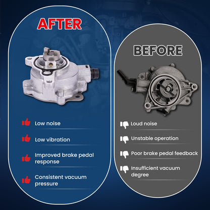 MOCA VCP129 Vacuum Pump Fit for 2015-2021 Ford Mustang 2.3L & 2013-2020 Ford Fusion 2.0L & 2013-2019 Lincoln MKZ 2.0L