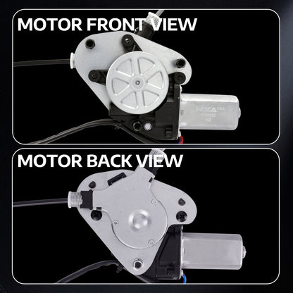 Elevalunas eléctrico trasero izquierdo MOCA con motor compatible con Honda Pilot 2003-2008