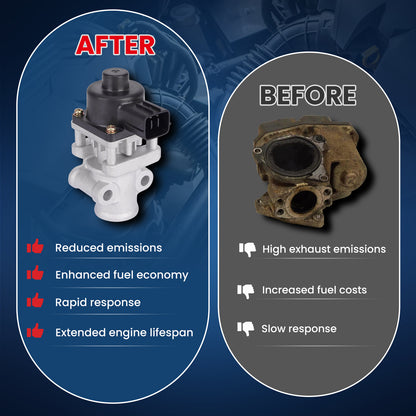 MOCA EGV913 EGR Valve Fit for 2006-2012 Mitsubishi Eclipse 2.4L & 2004-2009 Mitsubishi Lancer 2.4L