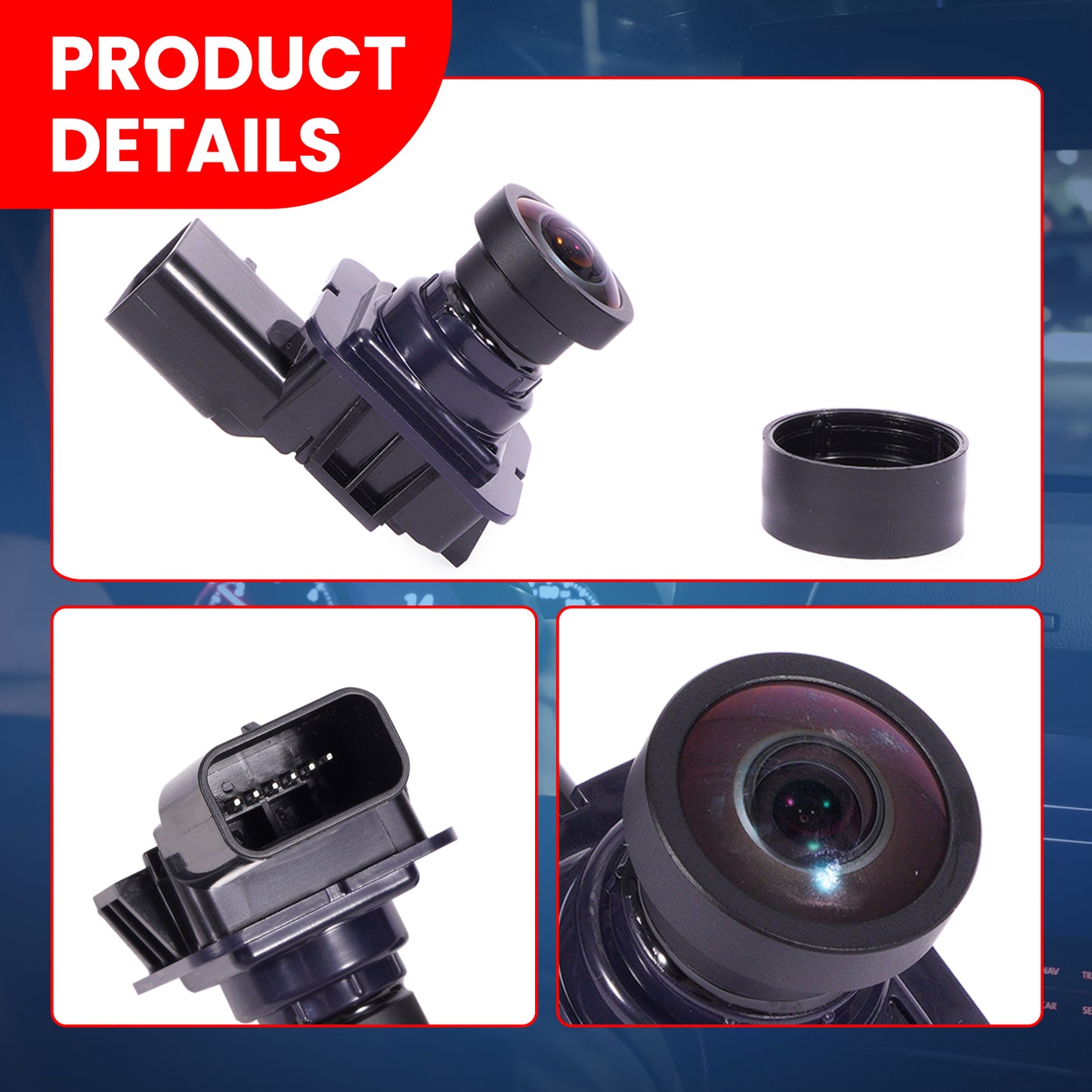 MOCA 592-006 Rear Park Assist Camera Fit for 2013-2019 Ford Flex 3.5L