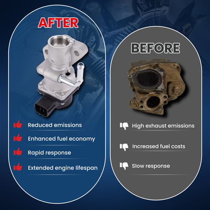 MOCA EGV1025 EGR Valve Fit for 2009-2019 Ford Escape 2.5L & 2010-2020 Ford Fusion 2.5L & 2009-2013 Mazda 6 2.5L