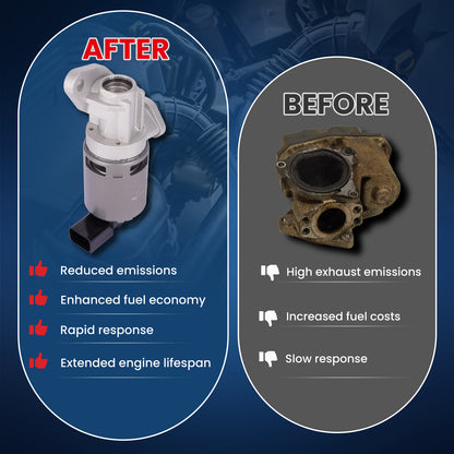 MOCA EGV823 EGR Valve Fit for 2005-2007 Chrysler Town & Country 3.3L 3.8L & 2004-2007 Chrysler Voyager 3.3L & 2005-2007 Dodge Grand Caravan 3.3L 3.8L