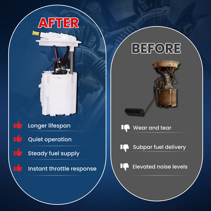 MOCA E7235M Fuel Pump Module Assembly for 2008-2010 Chrysler Town & Country & Dodge Grand Caravan 3.8L 4.0L