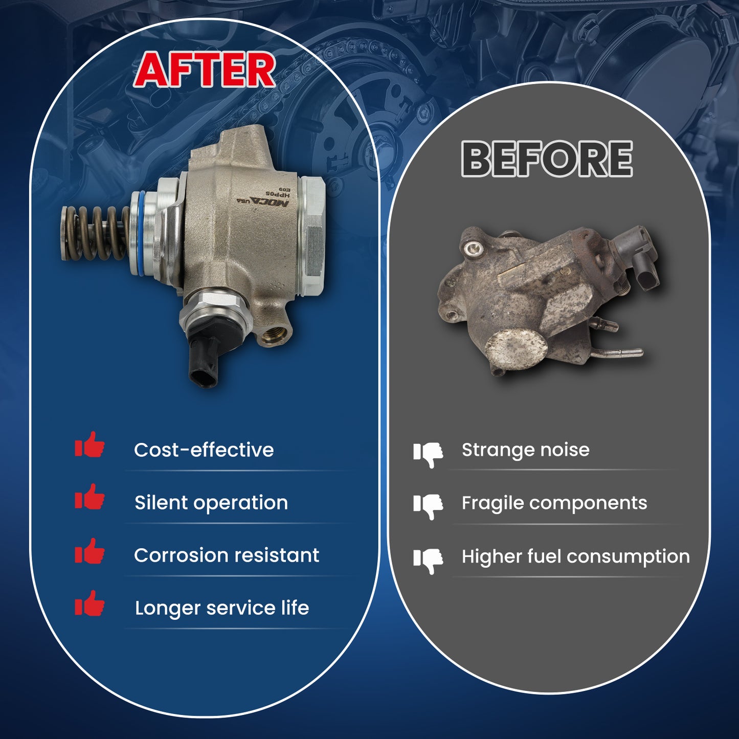 Direct Injection High Pressure Fuel Pump for Audi Q5 Q7 A4 A5 S4 SQ5 VW Touareg