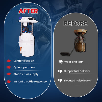 MOCA E9030M Fuel Pump Module Assembly for 2010-2012 Hyundai Santa Fe 3.5L & 2011-2013 Kia Sorento 3.5L