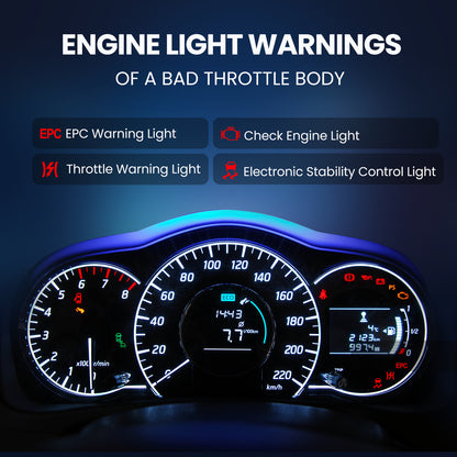 MOCA Throttle Body Fit for 2008-2011 Ford Focus L4 2.0L & 2010-2013 Ford Transit Connect L4 2.0L DOHC