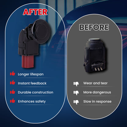 Sensor de asistencia de estacionamiento trasero MOCA compatible con Honda Odyssey 2005-2010