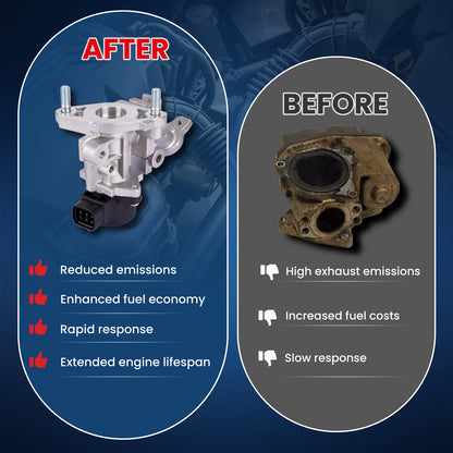 MOCA EGV1235 EGR Valve Fit for 2011-2017 Lexus CT200h 1.8L & 2012-2018 Toyota Prius V 1.8L