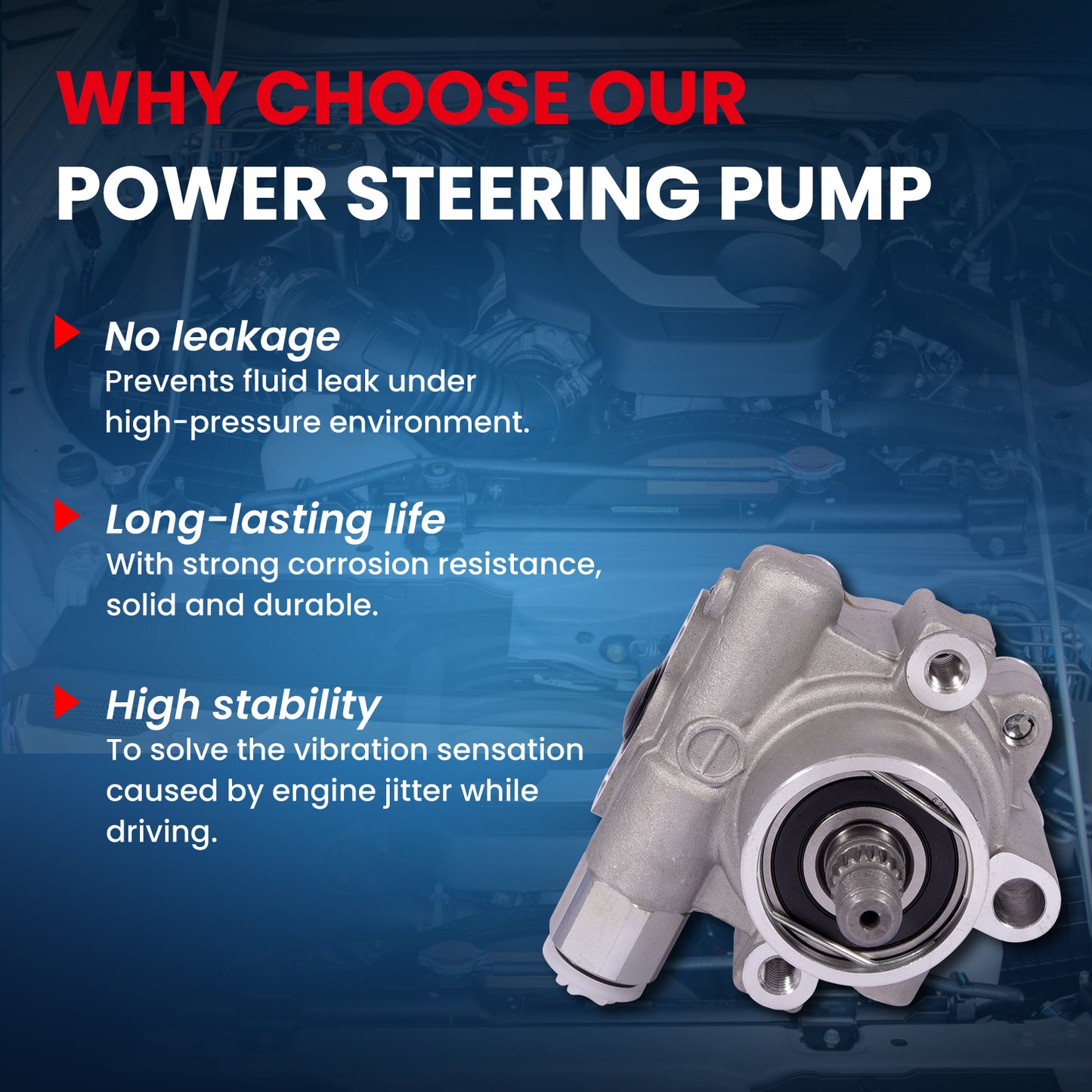 MOCA Power Steering Pump - PSP5346