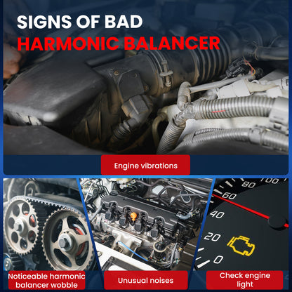 Engine Harmonic Balancer for Jeep Cherokee Comanche TJ Wagoneer Wrangler 4.0L