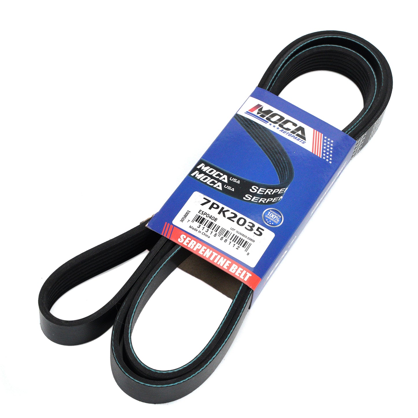 MOCA 7PK2035 Serpentine Belt Fit for 2010-2021 Mercedes-Benz Sprinter 2500 3500 3.0L & 2007-2009 Mercedes-Benz E320 3.0L & 2008-2009 Mercedes-Benz R320 3.0L