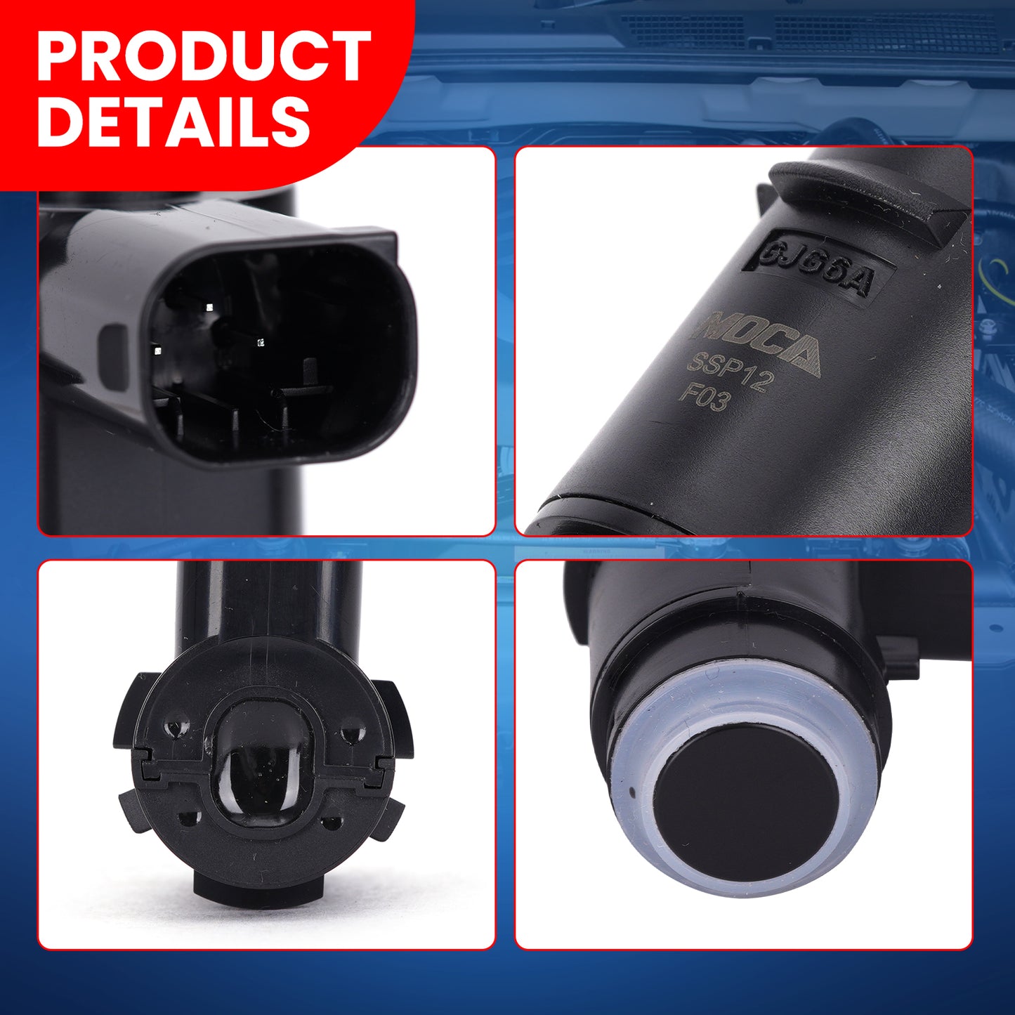 Sensor de asistencia al estacionamiento MOCA compatible con Ford F-150 2009-2014