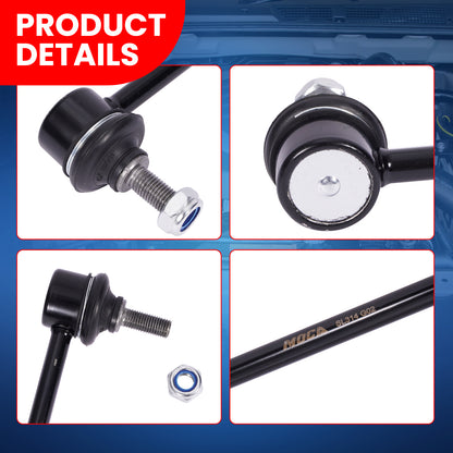 MOCA 2x Front Sway Bar Link Kit Fit for 2005-2008 Ford Escape L4 2.3L & 2014-2019 Mazda 6 L4 2.5L & 2005-2011 Mercury Mariner L4 3.0L