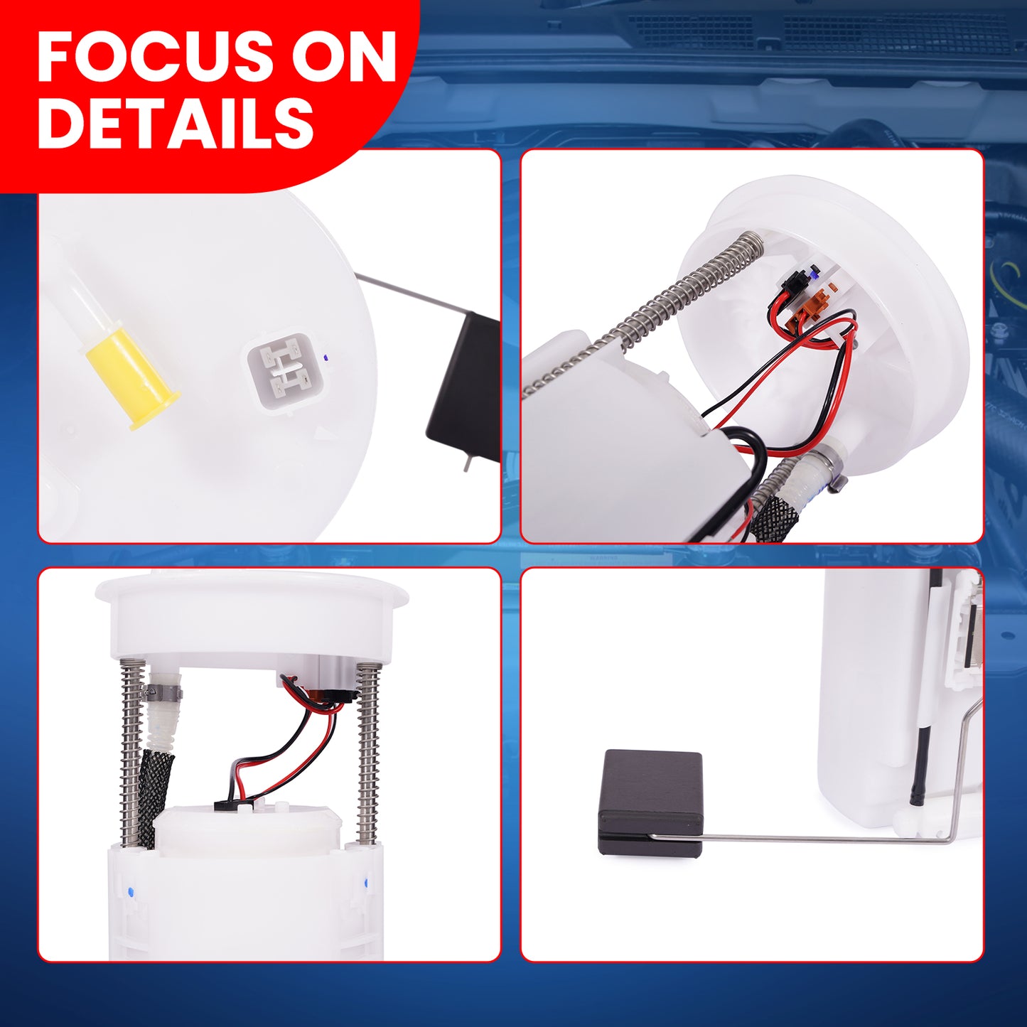 MOCA E8922M Fuel Pump Module Assembly for 2008-2012 Honda Accord 2.4L