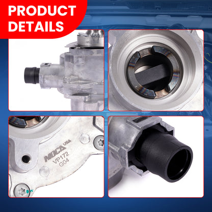 MOCA VCP172 Vacuum Pump Fit for 2009-2016 BMW Z4 3.0L & 2011-2013 BMW 325i 335is 3.0L & 2011-2012 BMW 740i 740Li 3.0L