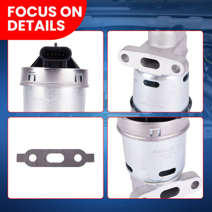 Válvula EGR MOCA EGV612 compatible con Buick Century 3.1L (2000-2005), Oldsmobile Alero 3.4L (2000-2004) y Pontiac Aztek 3.4L (2001-2004)