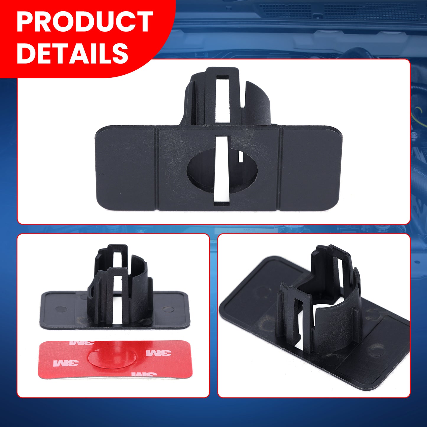 Soporte de sensor de asistencia de estacionamiento MOCA compatible con BMW X3 2.5L 3.0L (2007-2010), BMW X5 4.8L (2007-2010) y BMW X6 3.0L 4.4L (2008-2014)