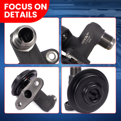 MOCA EGV537T Válvula EGR para Ford E-150 5.4L 2002-2004 y 2006-2009 y Ford Excursion 2000-2005 5.4L 6.8L y Lincoln Navigator 5.4L 1998-2004